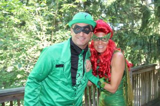 Mitchell & Michelle AKA The Riddler & Poison Ivy Get Into The Color War SPIRIT!